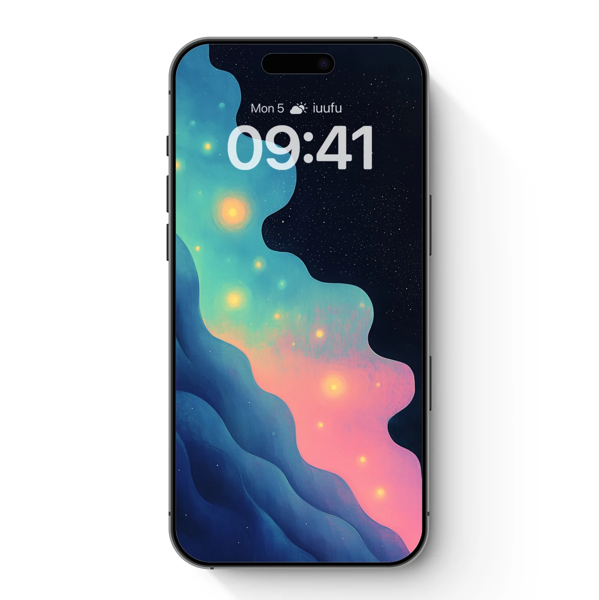 Cosmic Wave Symphony: Abstract Nebula Art