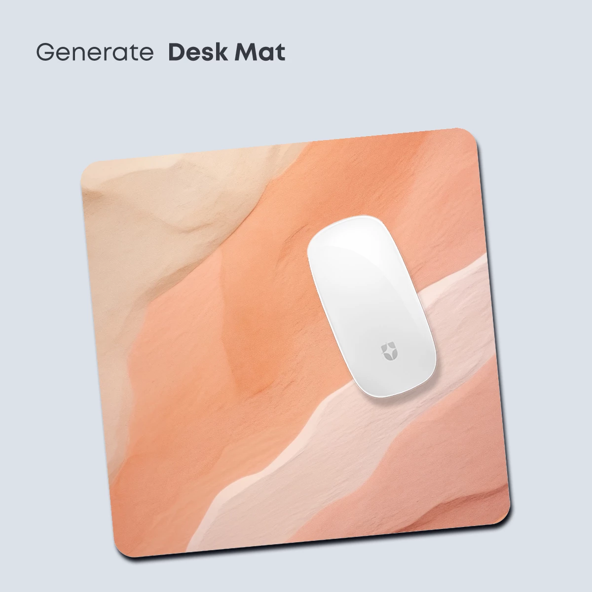 Desert Symphony in Peach and Cream - Image 4