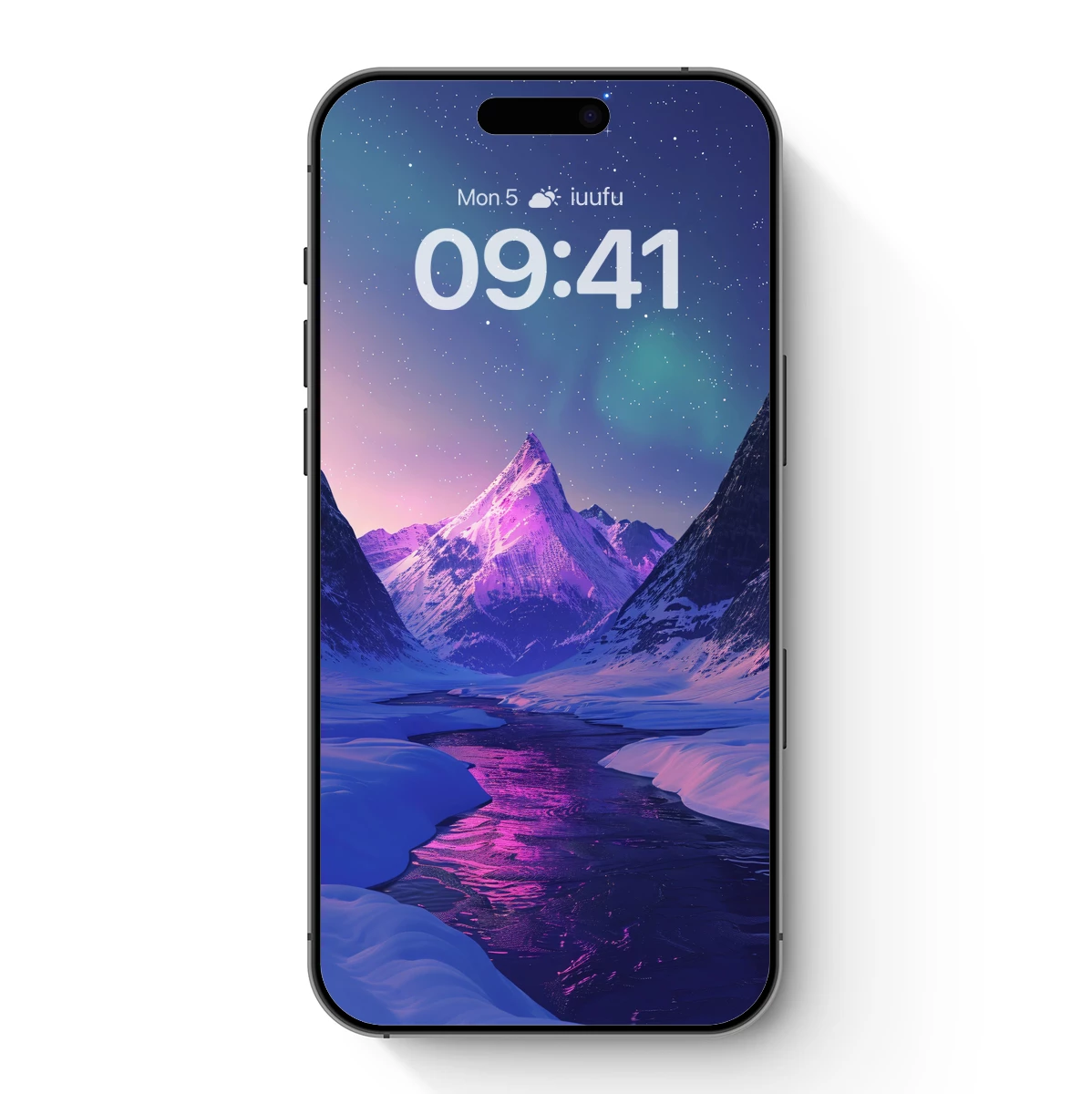 Aurora Over Snowy Peaks Aurora Over Snowy Peaks