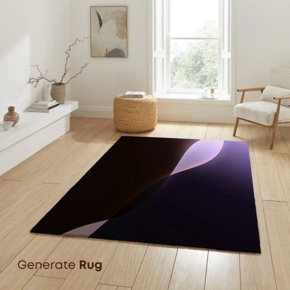 Eclipse of Serenity: Abstract Lunar Glow - Image 6