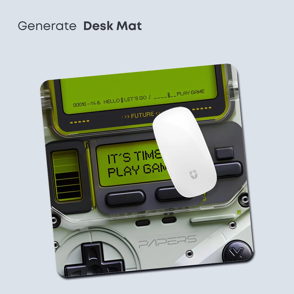 Futuristic Retro Game Console Art - Image 4