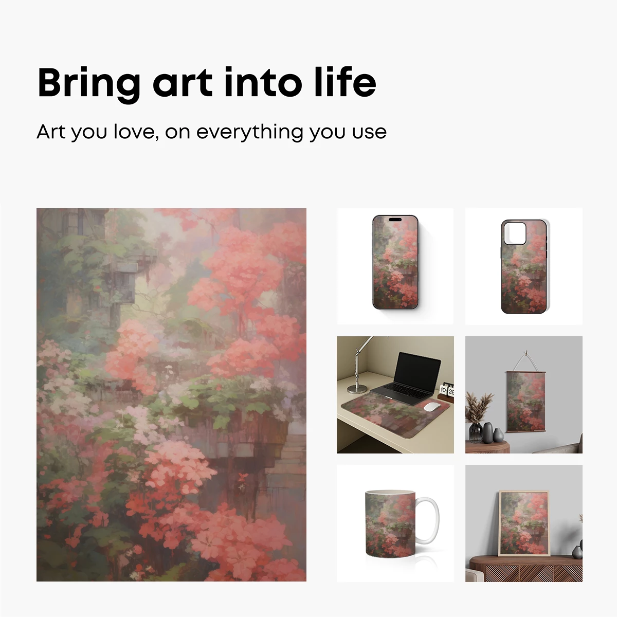 Blossom Haven: Ethereal Floral Fantasy - Image 2