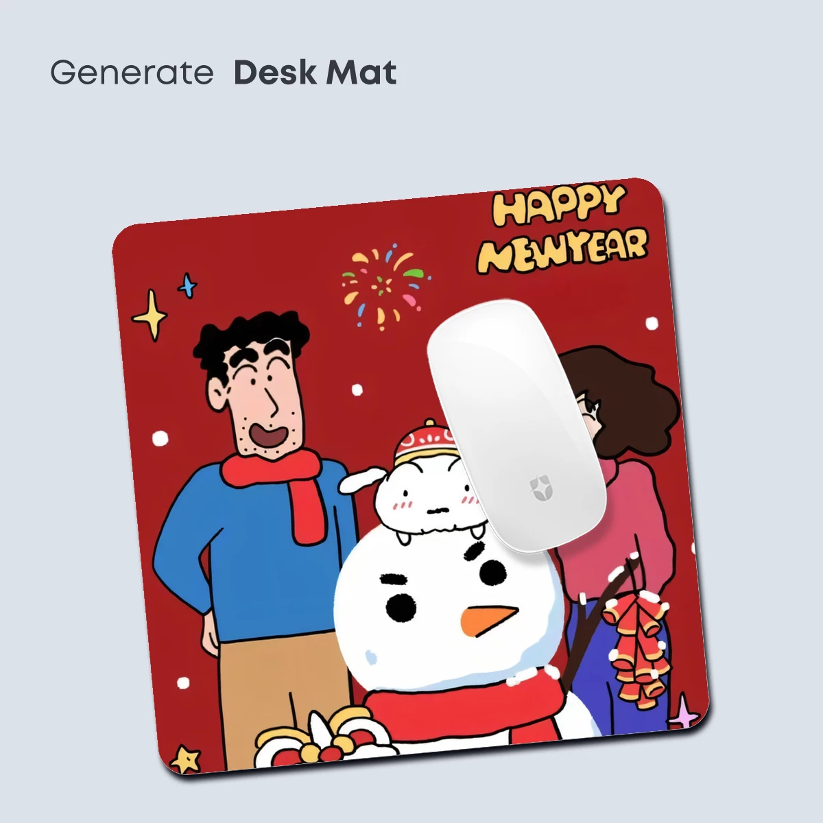 Crayon Shin-chan's Festive Snowman Gathering - Image 4