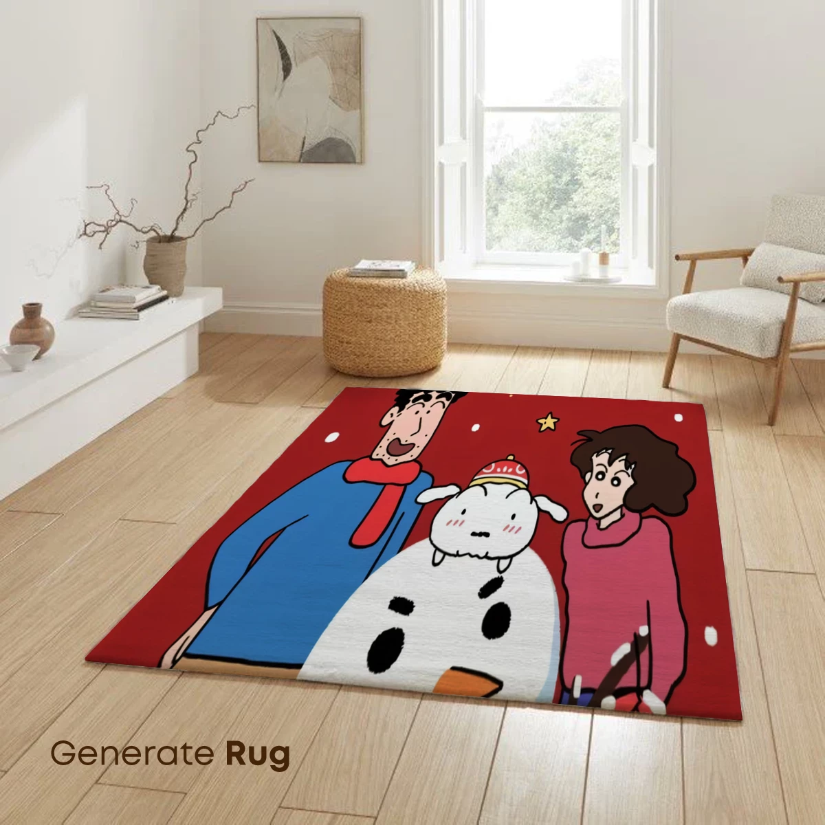 Crayon Shin-chan's Festive Snowman Gathering - Image 6