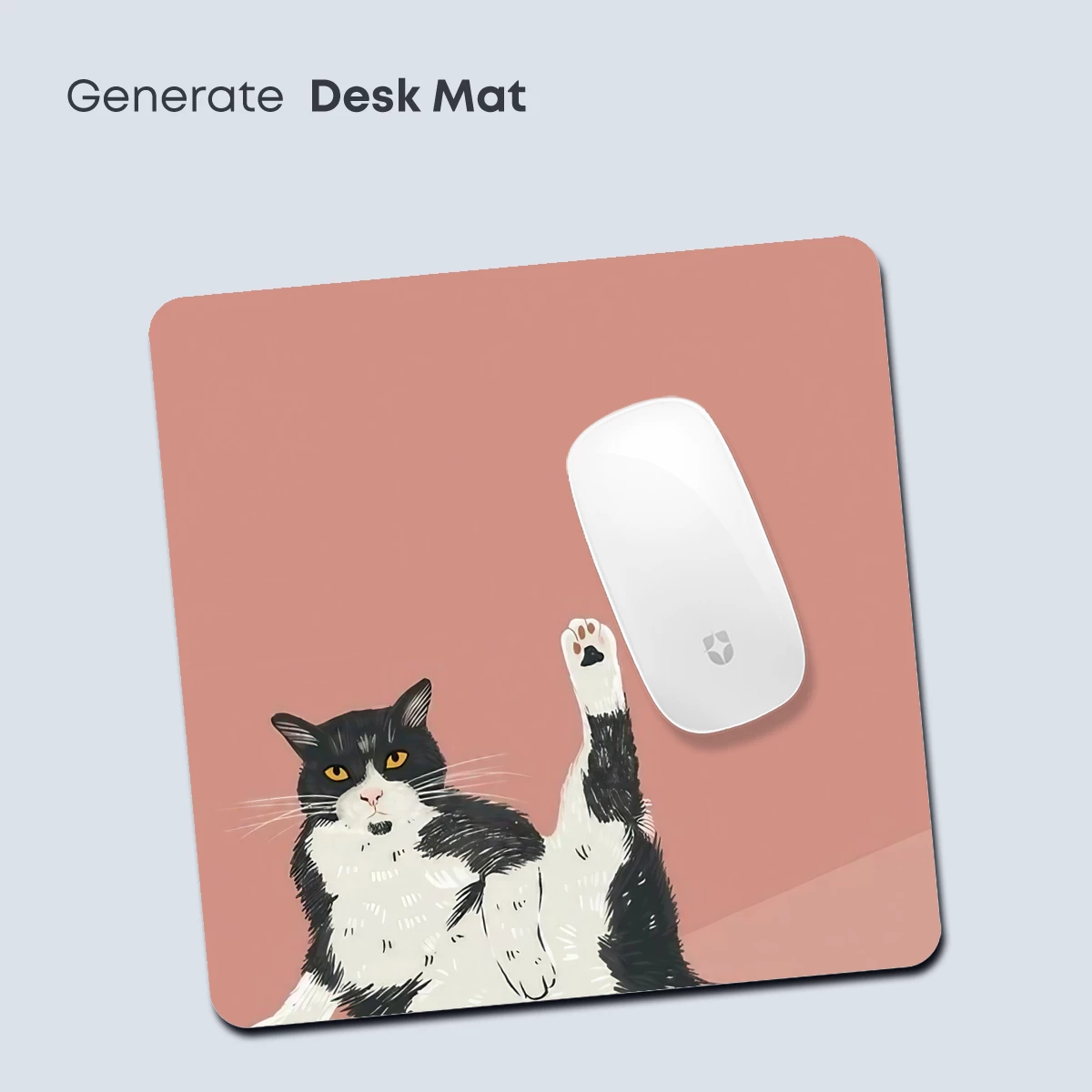 Playful Tuxedo Cat in Mid-Air Leap - Image 4