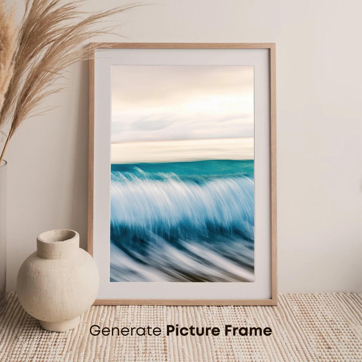 Ethereal Ocean Flow: Blurred Waves in Motion - Image 7