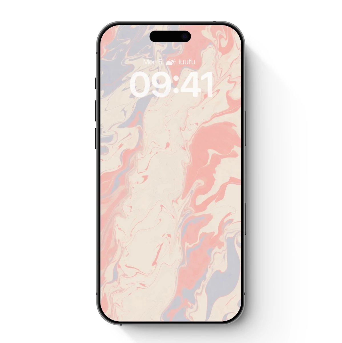 Marble Symphony in Pastel Hues