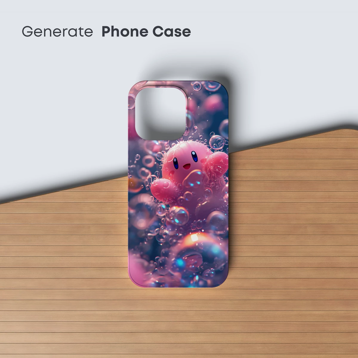 Bubble-Drenched Kirby: A Whimsical Underwater Odyssey - Image 3