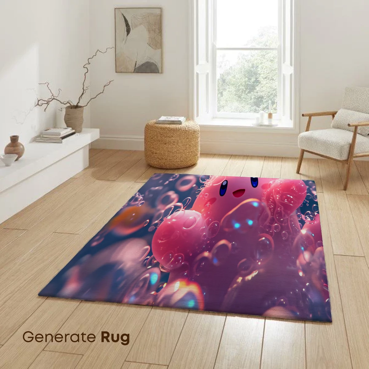 Bubble-Drenched Kirby: A Whimsical Underwater Odyssey - Image 6
