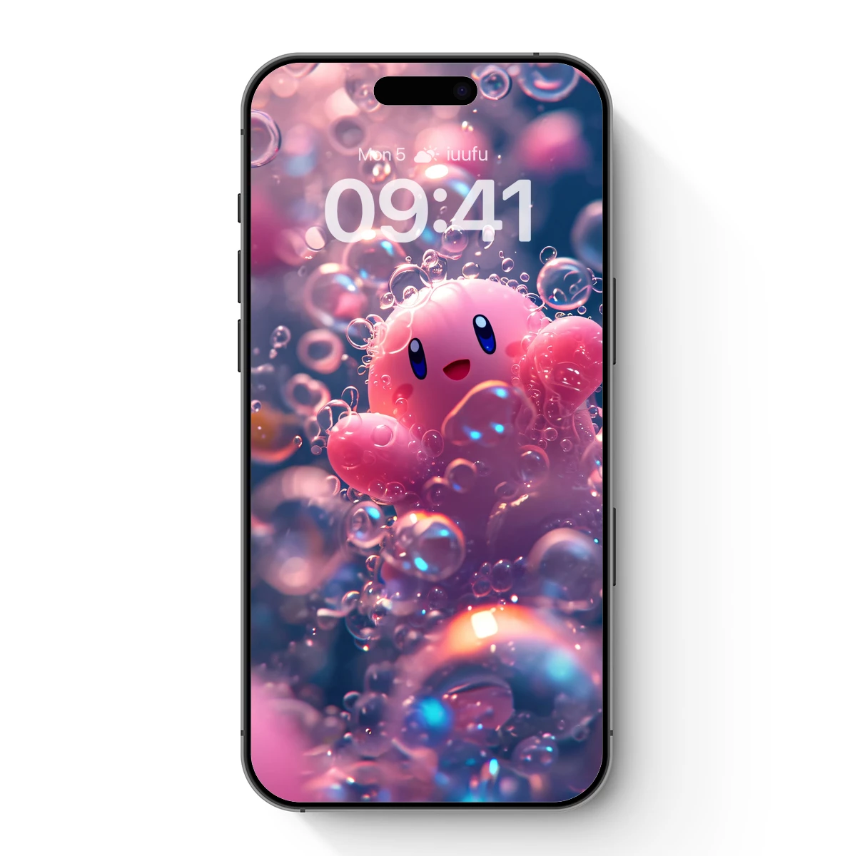 Bubble-Drenched Kirby: A Whimsical Underwater Odyssey Bubble-Drenched Kirby: A Whimsical Underwater Odyssey