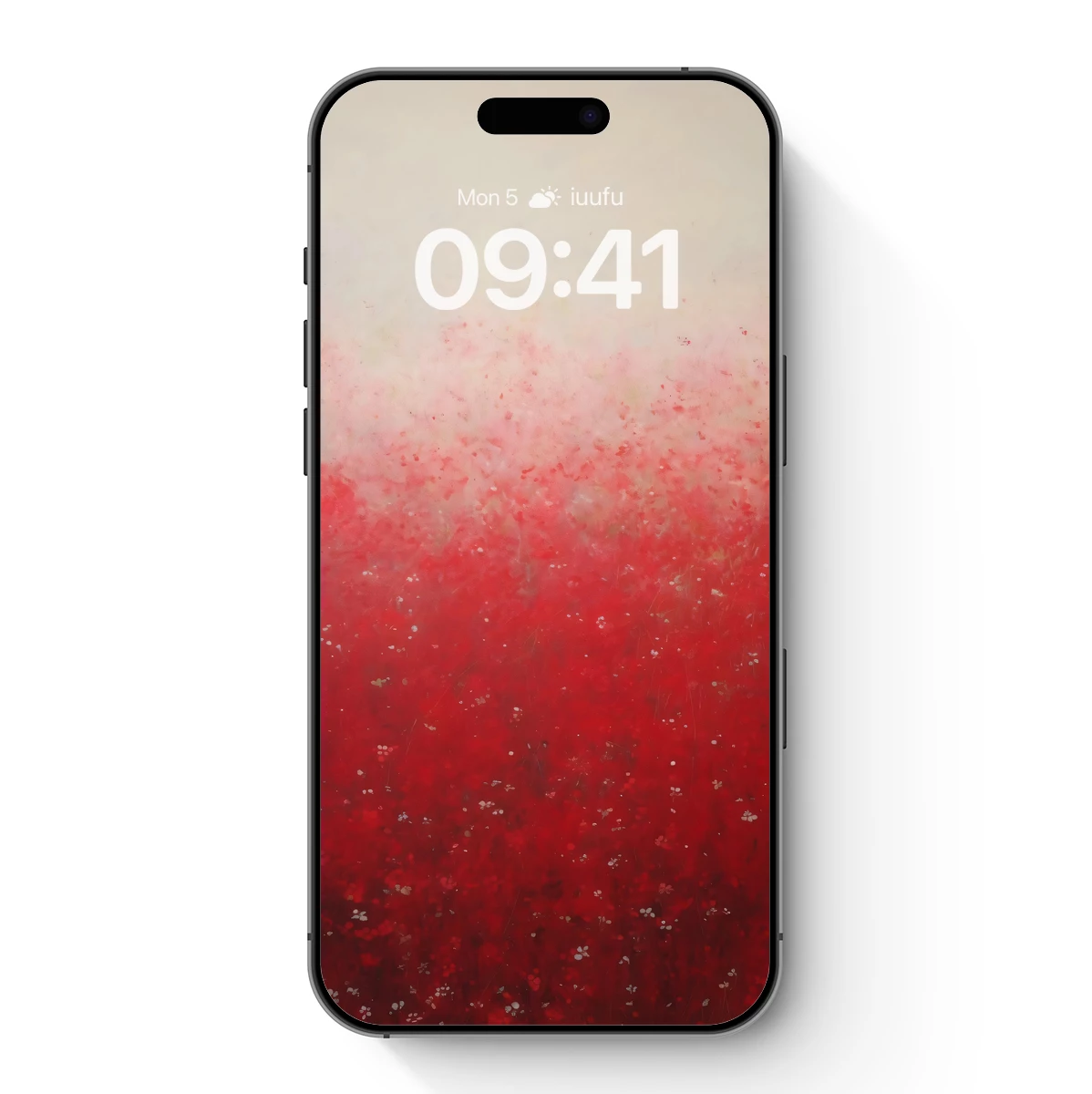 Crimson Mist: Abstract Floral Gradient Crimson Mist: Abstract Floral Gradient