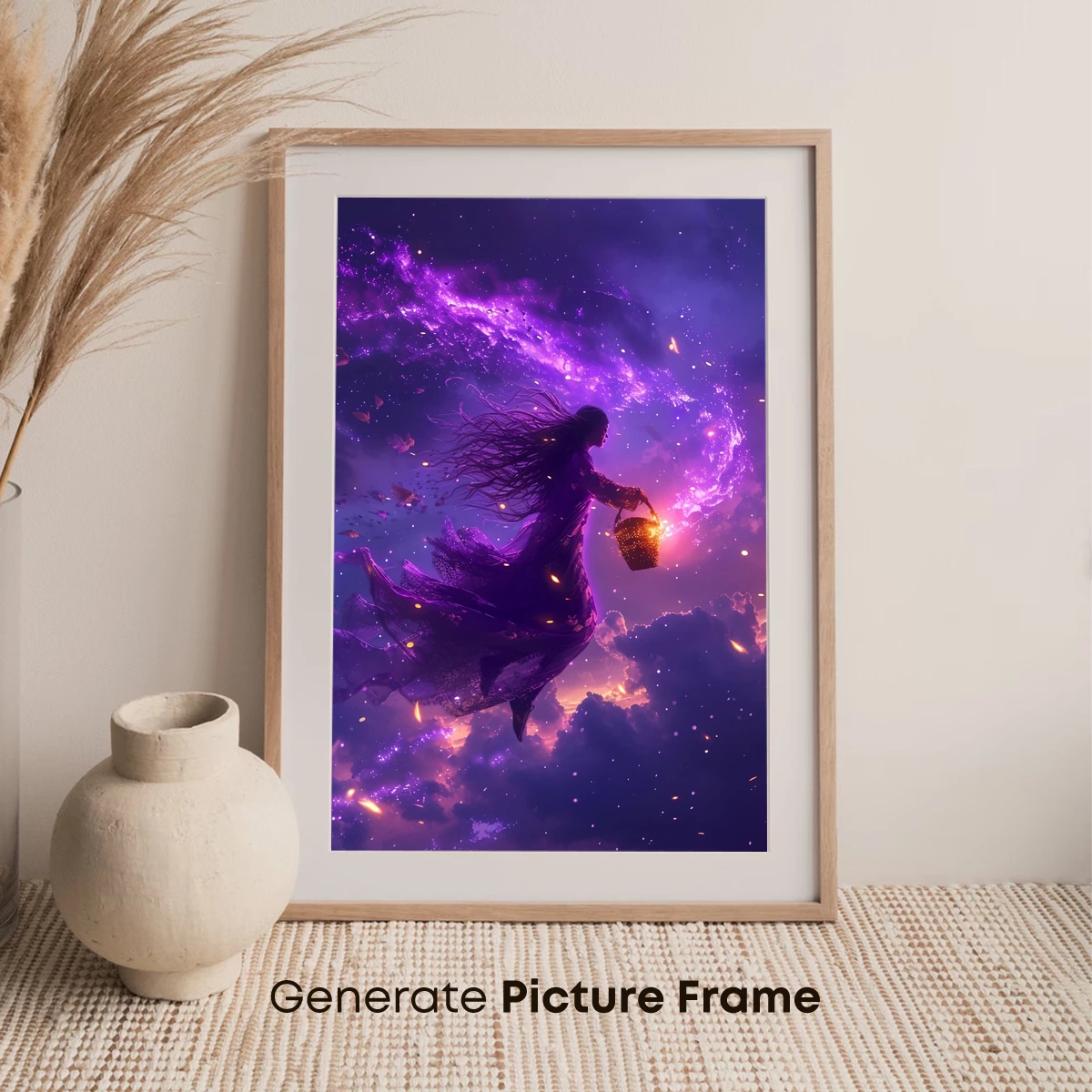 Ethereal Night Flight: Celestial Wanderer - Image 7