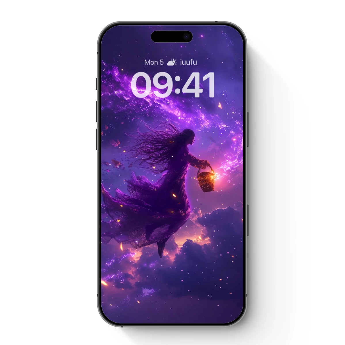 Ethereal Night Flight: Celestial Wanderer