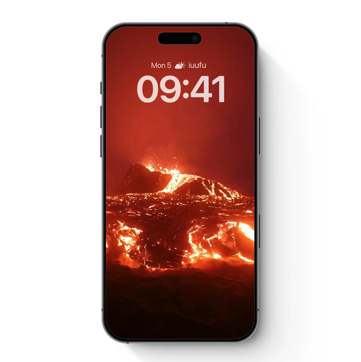 Lava Symphony: Molten Rivers at Night
