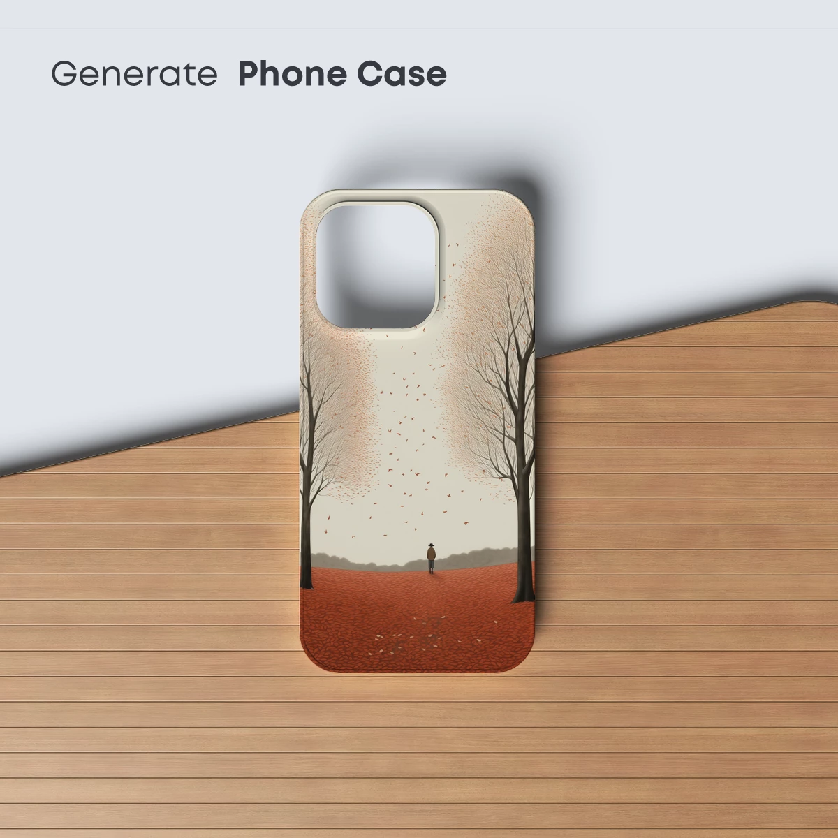 Autumn Solitude: A Leafy Odyssey - Image 3