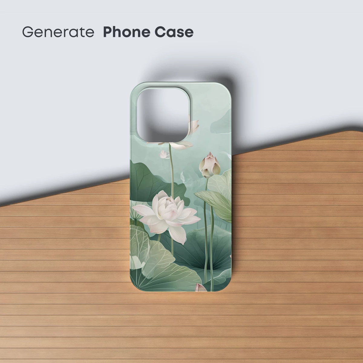 Ethereal Lotus Serenity: A Watercolor Symphony - Image 3