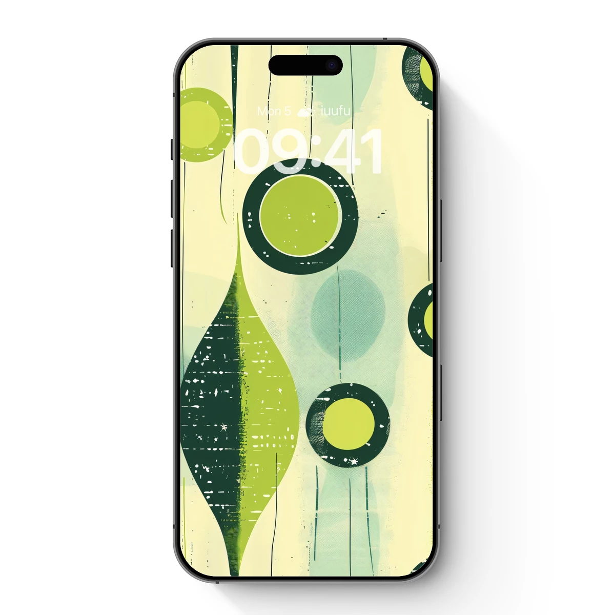 Abstract Circles in Retro Harmony