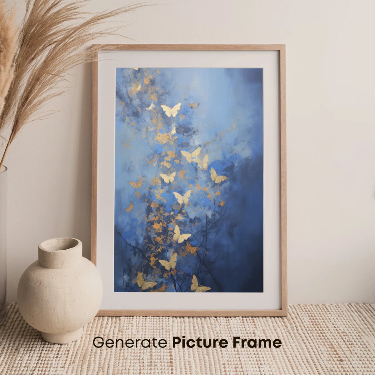 Butterfly Whispers in Twilight Blue - Image 7