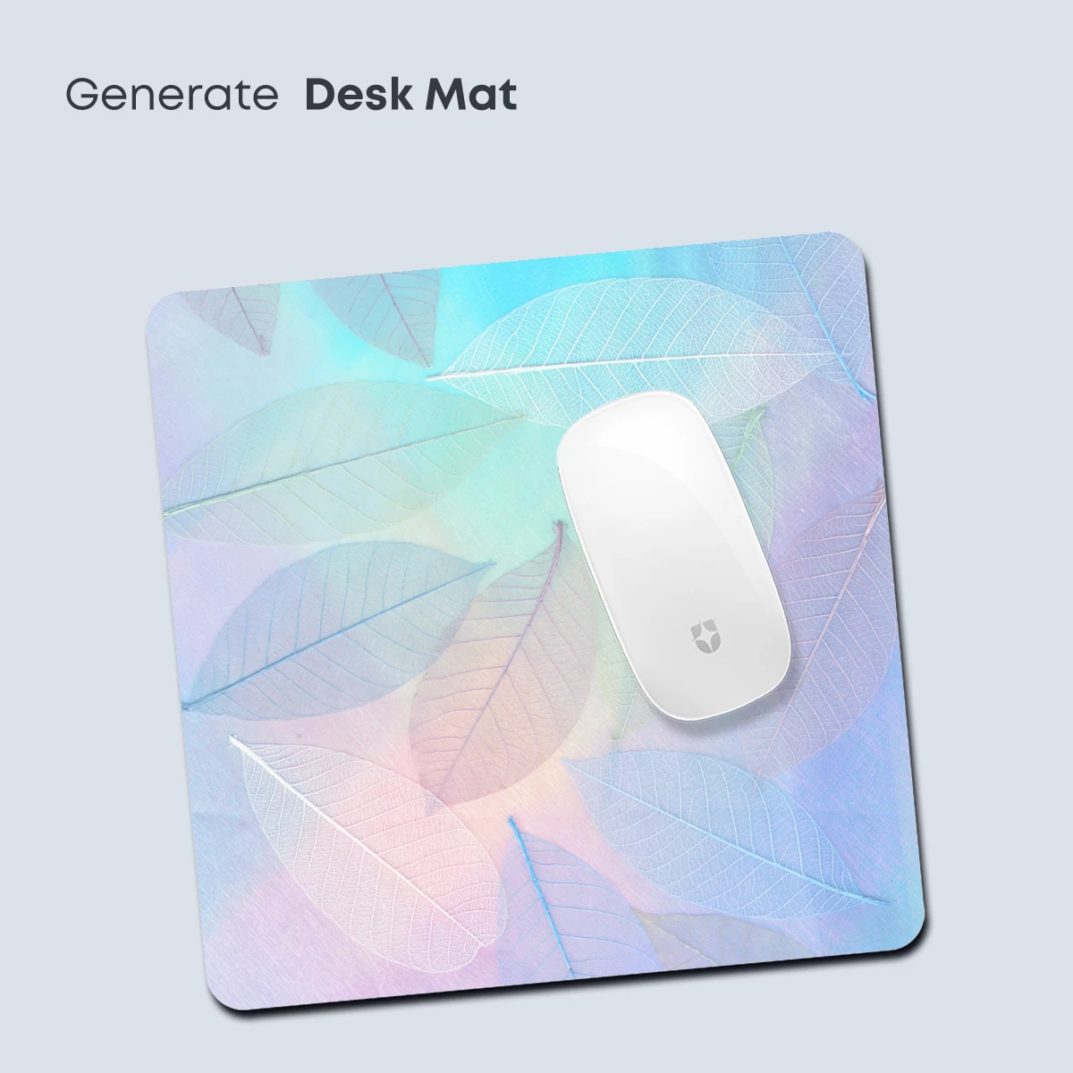 Ethereal Leaf Silhouettes in Pastel Harmony - Image 4