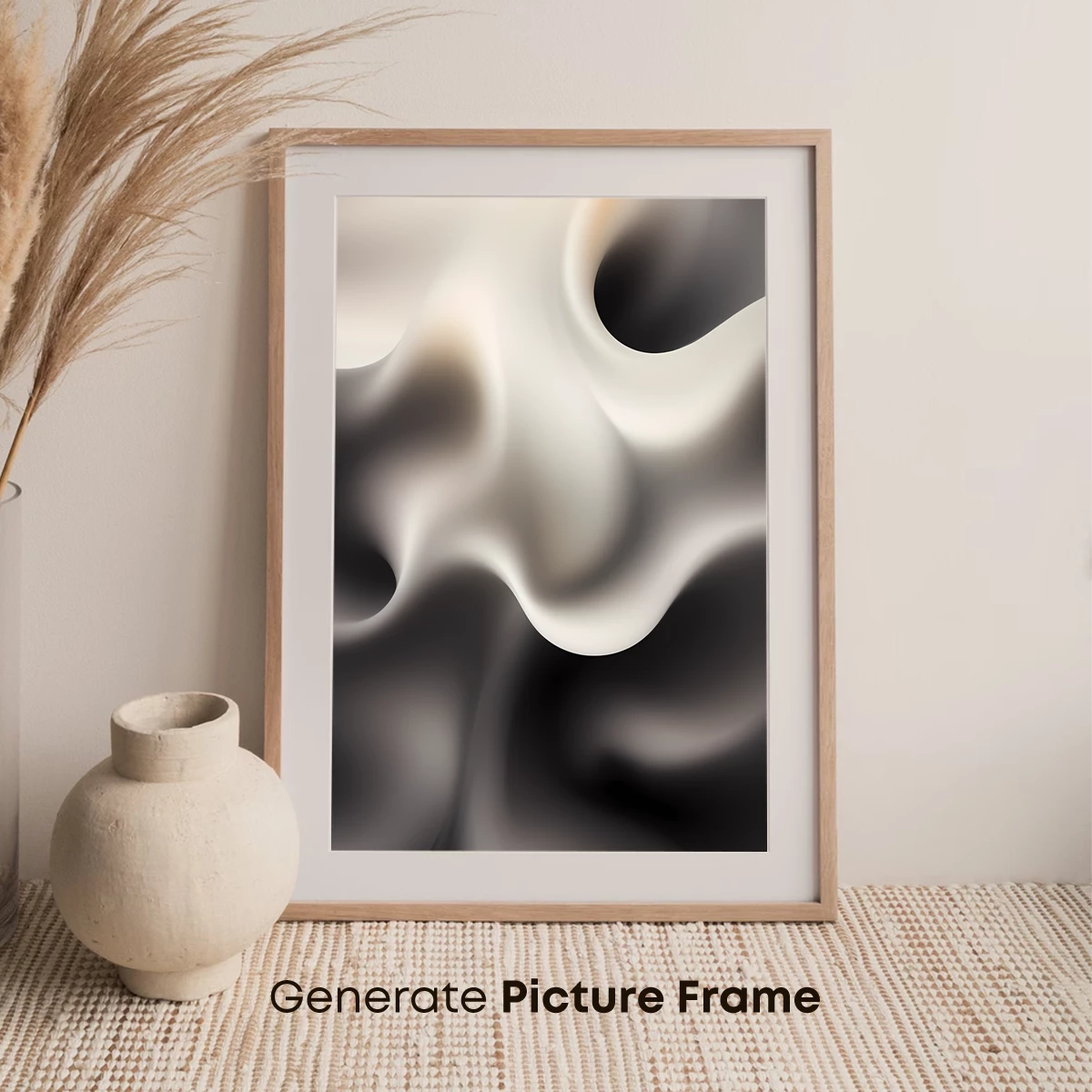 Ethereal Flow: Abstract Sculptural Waves - Image 7