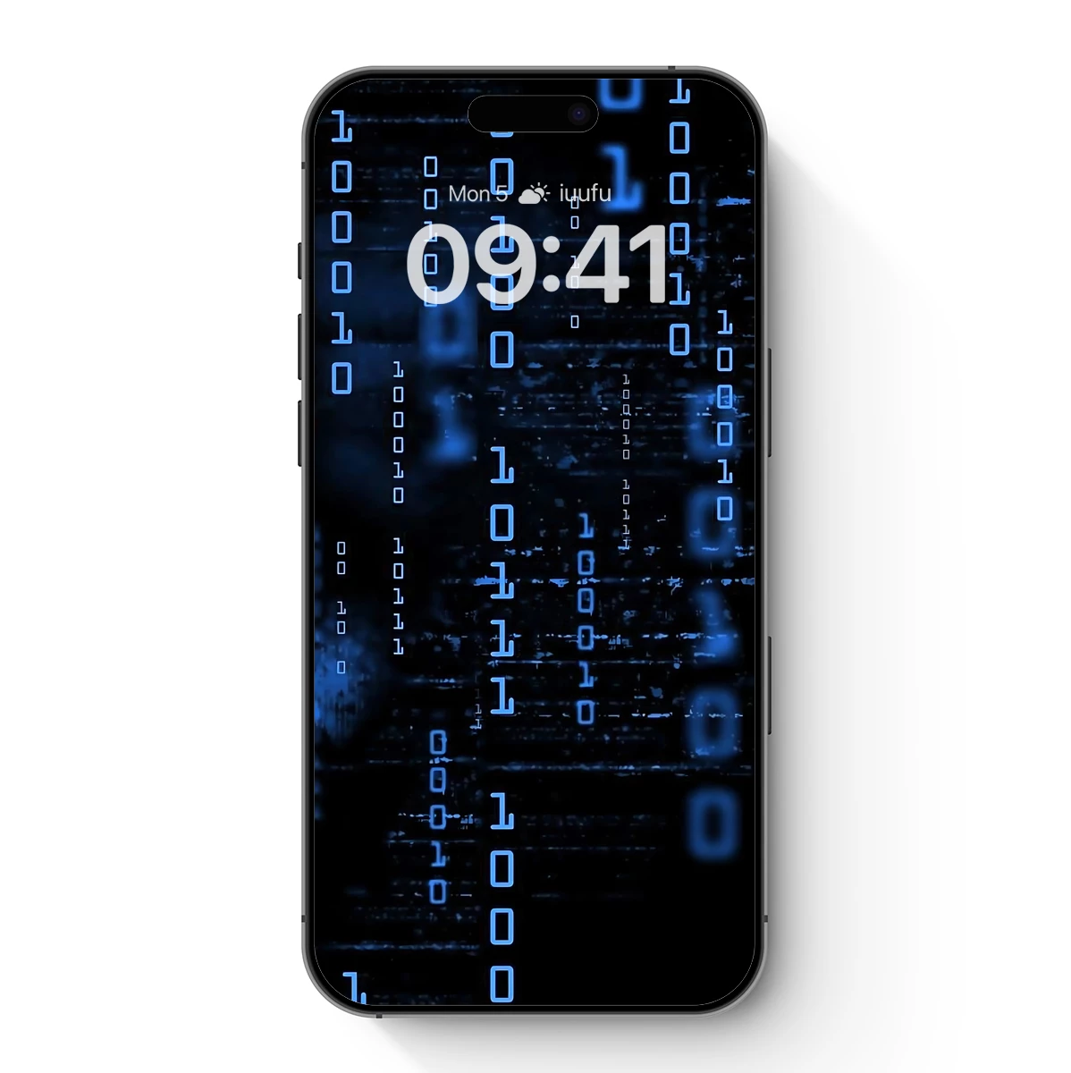 Binary Code Matrix: Digital Data Streams