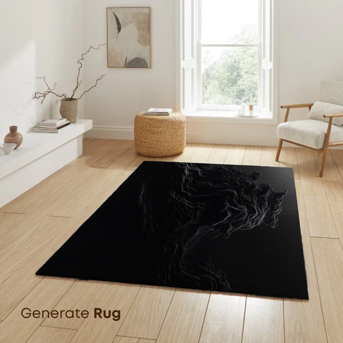 Ethereal Shadows: Monochrome Mountain Whispers - Image 6