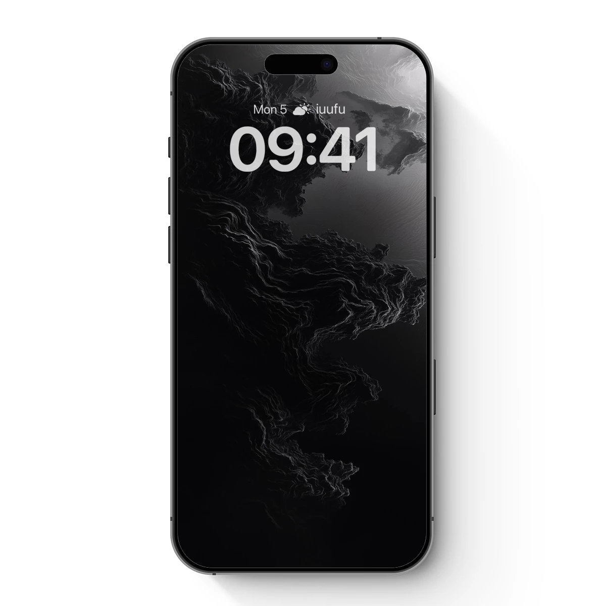 Ethereal Shadows: Monochrome Mountain Whispers