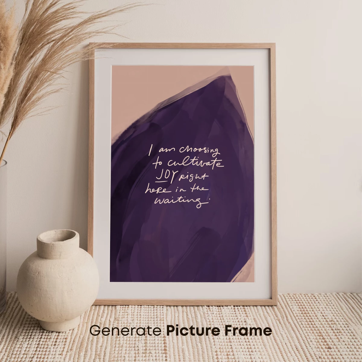 Cultivating Joy in Purple Crystalline Depths - Image 7