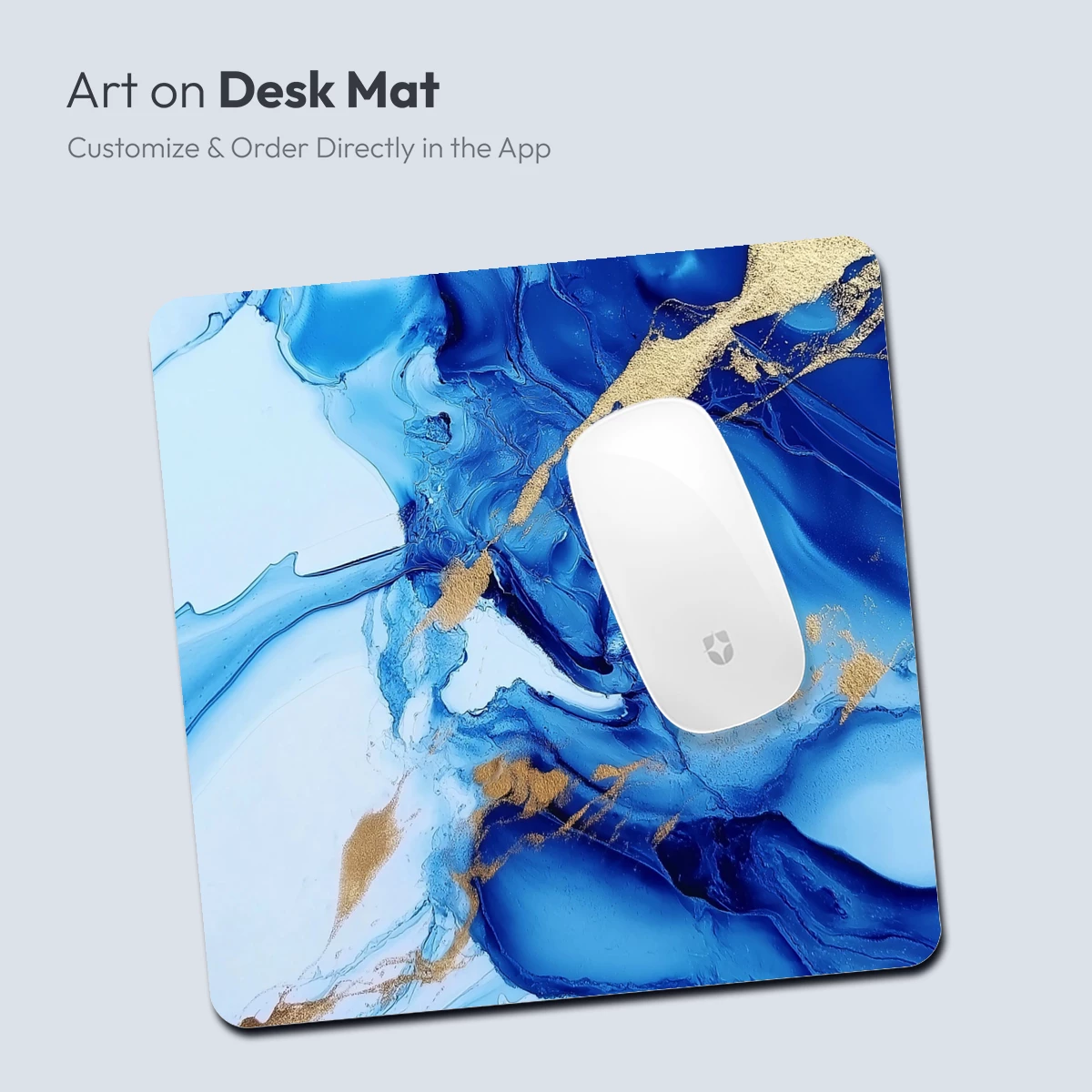 Blue Abyss with Golden Veins - Image 4