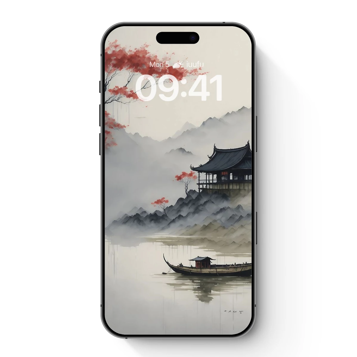 Misty Mountain Serenity: A Brushstroke of Zen Misty Mountain Serenity: A Brushstroke of Zen