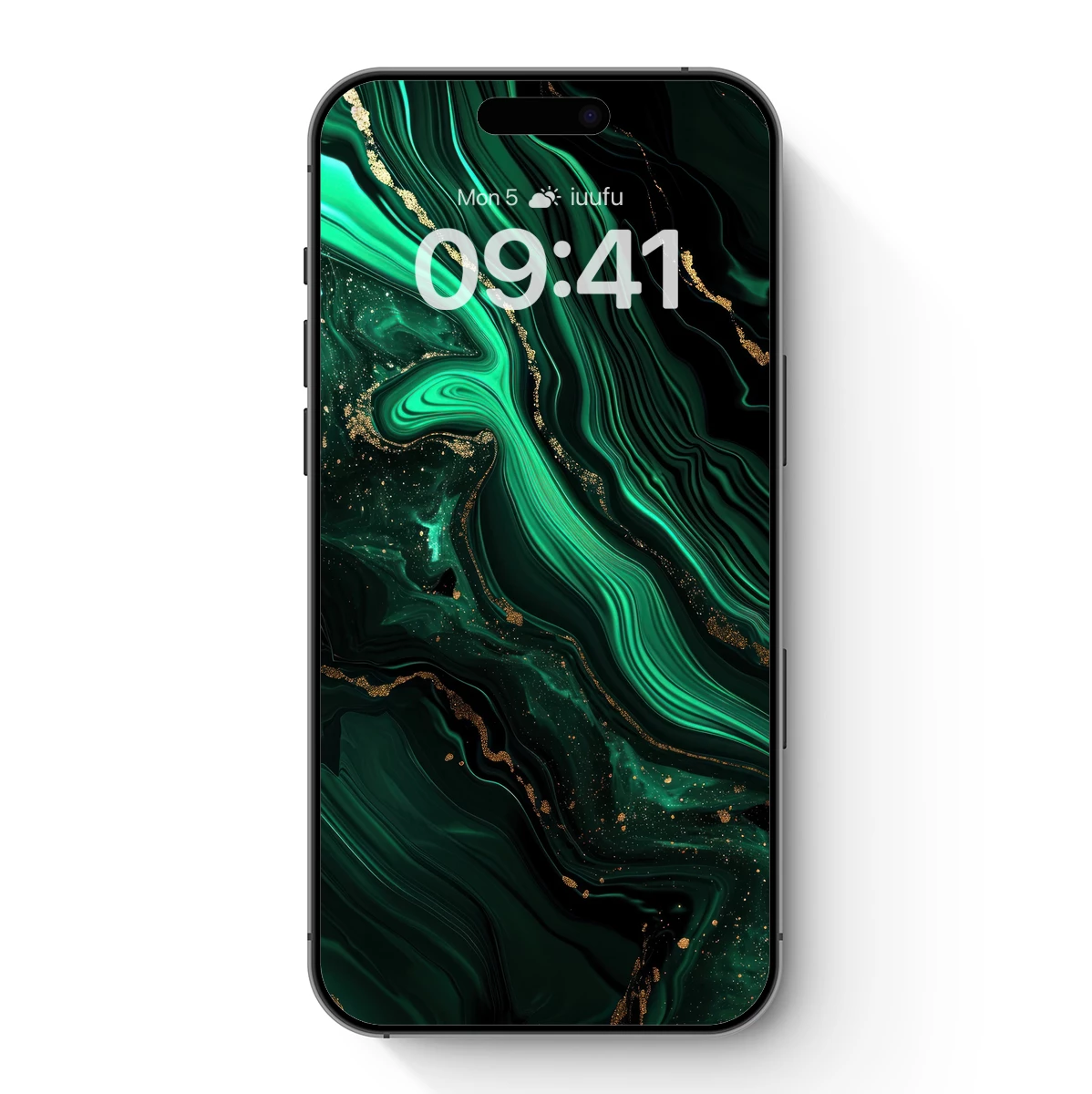 Emerald Waves: Luxe Abstract Artistry Emerald Waves: Luxe Abstract Artistry