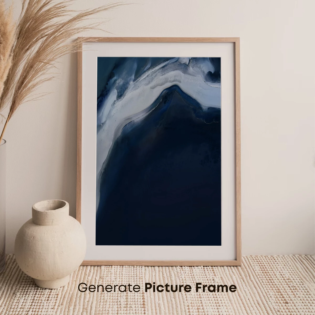 Abyssal Serenity: Oceanic Depths and Frosted Shores - Image 7