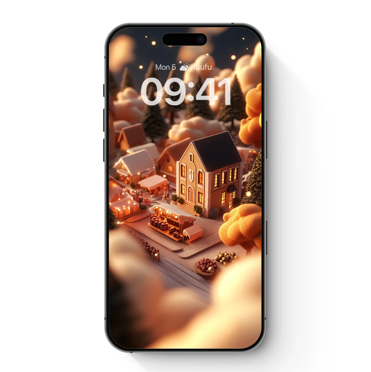 Cozy Winter Village Glow