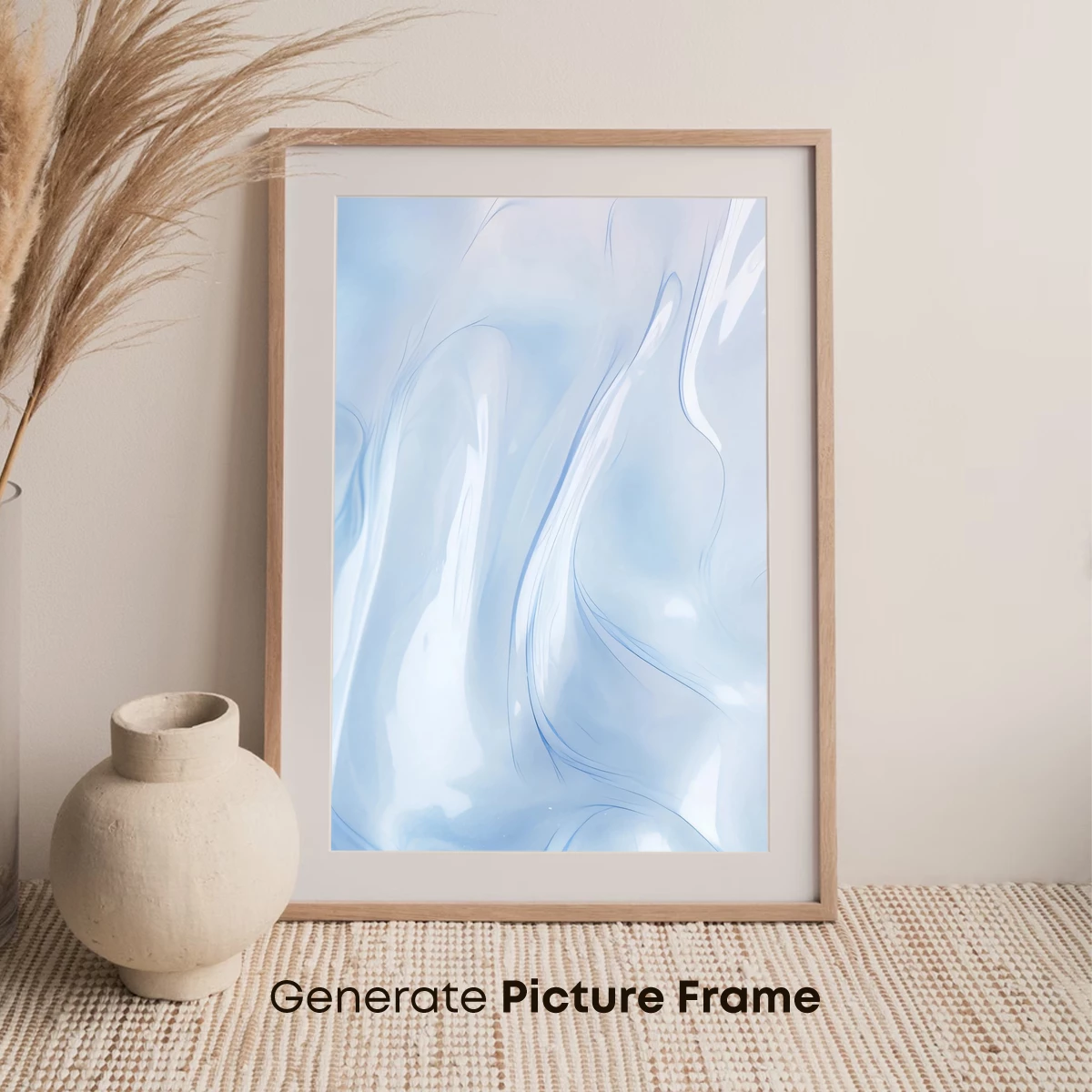 Ethereal Blue Whispers: A Dance of Liquid Light - Image 7