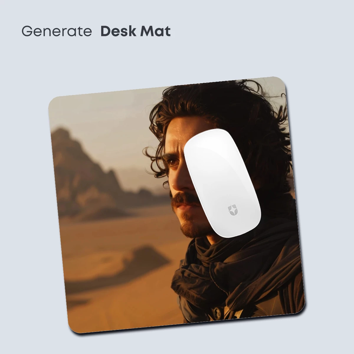 Desert Nomad: A Vision of Solitude and Strength - Image 4