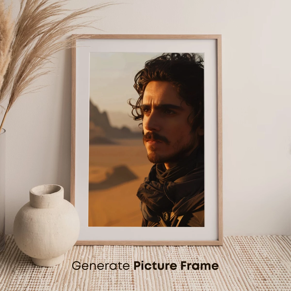 Desert Nomad: A Vision of Solitude and Strength - Image 7