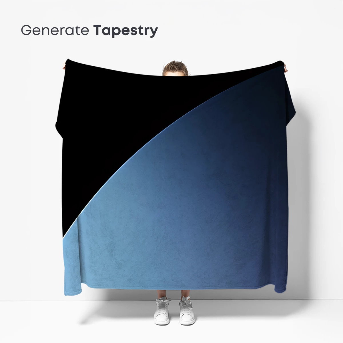 Ethereal Blue Sphere: A Study in Gradient Shadows - Image 5