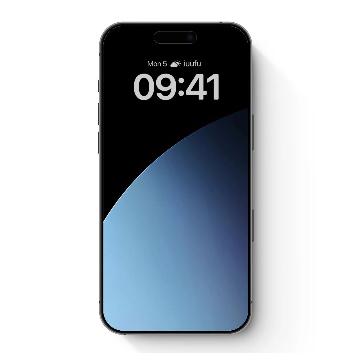 Ethereal Blue Sphere: A Study in Gradient Shadows