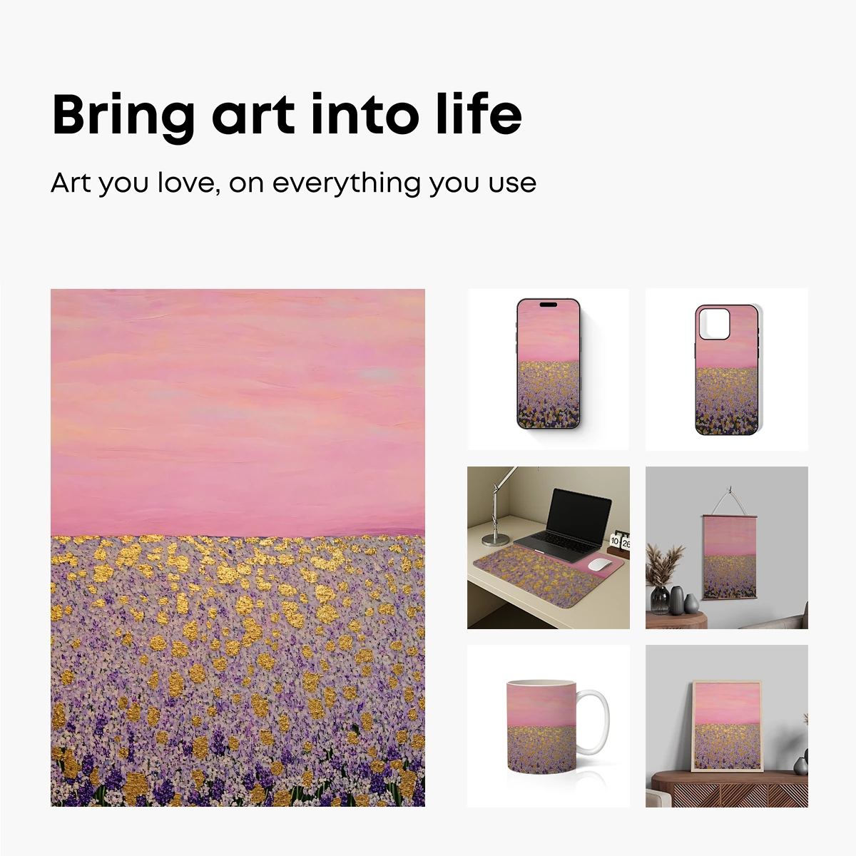 Golden Lavender Twilight - Image 2