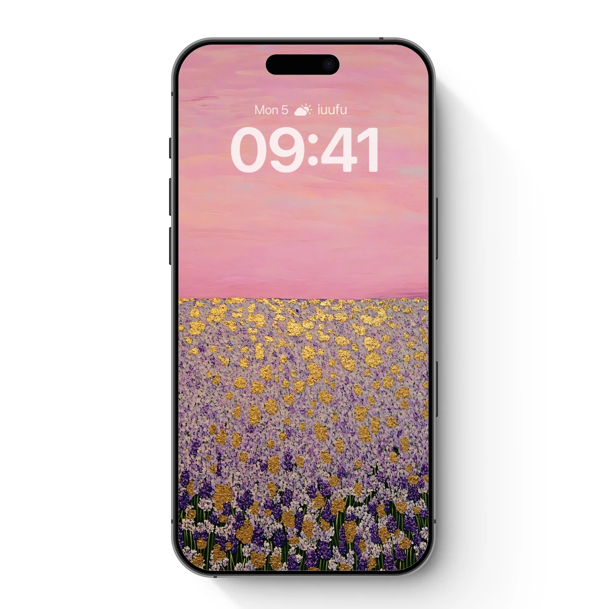 Golden Lavender Twilight