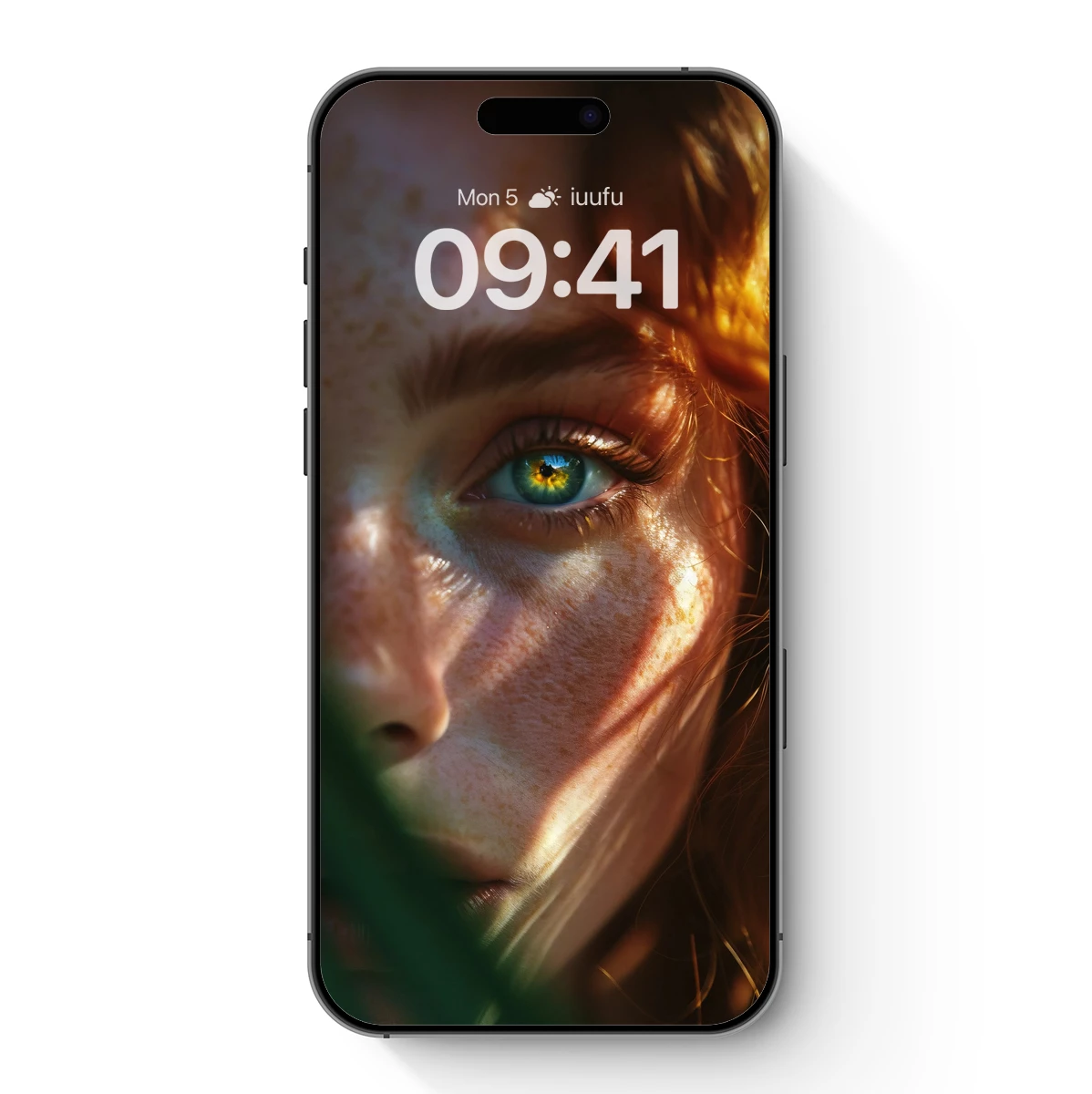 Freckled Gaze: Sunlit Serenity in Verdant Shadows Freckled Gaze: Sunlit Serenity in Verdant Shadows