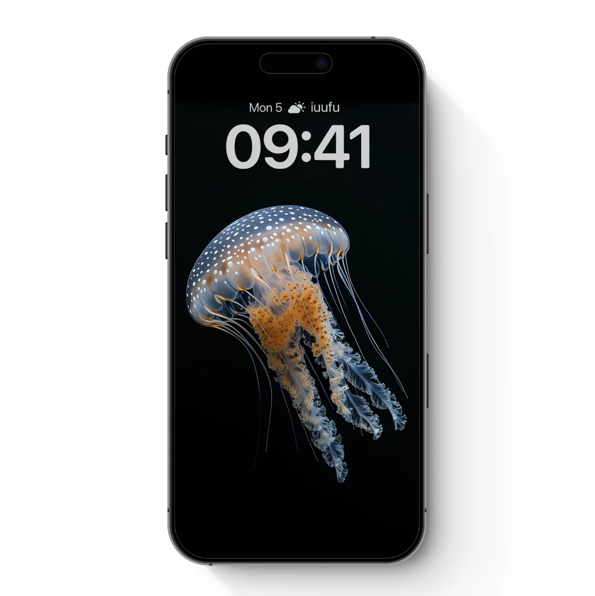 Ethereal Jellyfish: Oceanic Elegance in Darkness