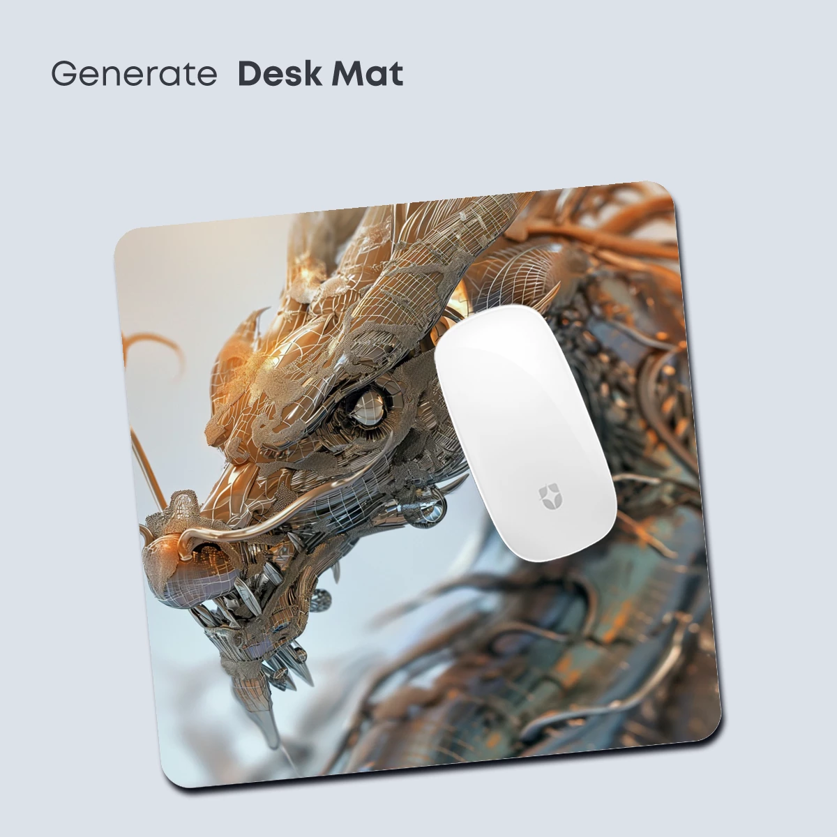 Cybernetic Dragon: Futuristic Mythology Art - Image 4