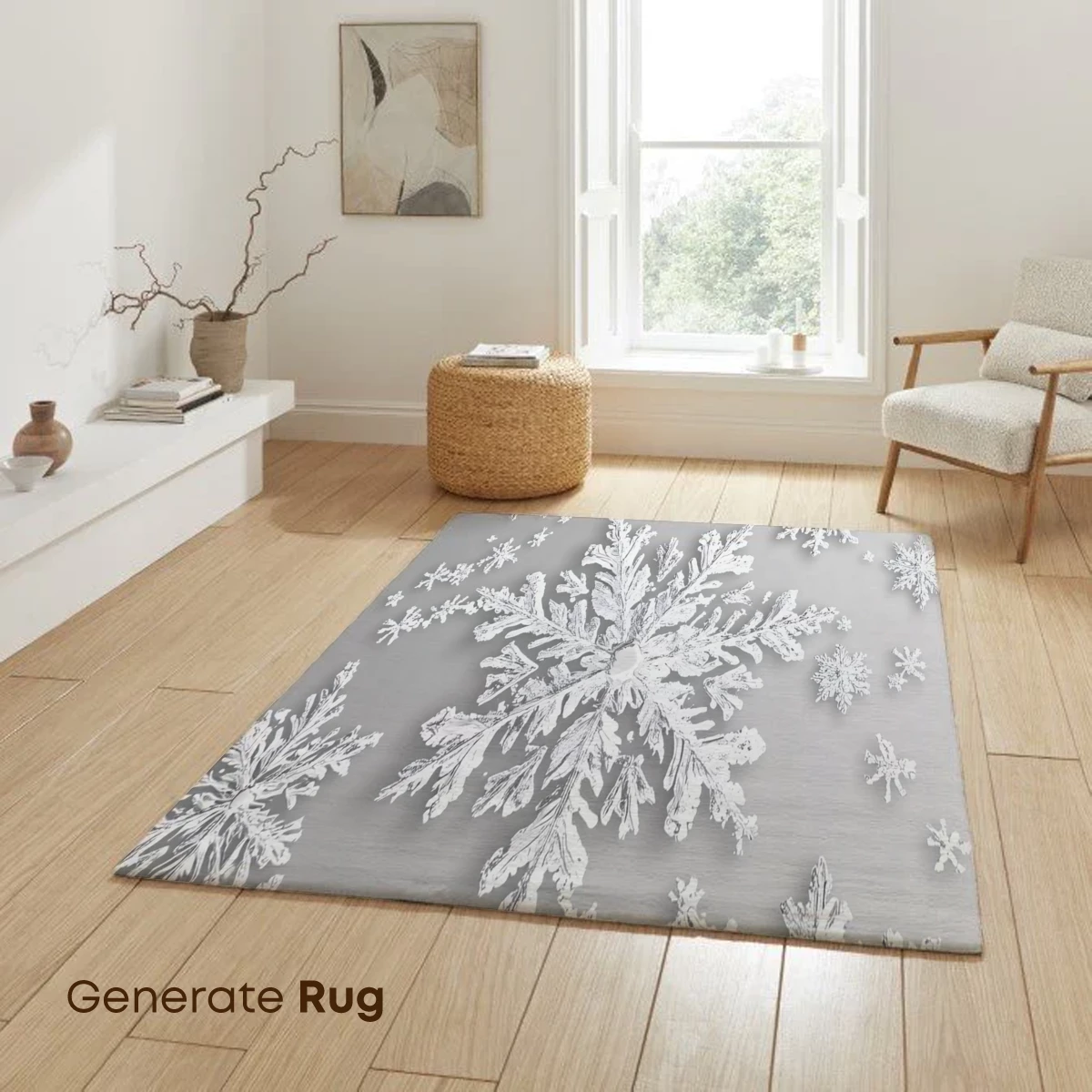 Frosty Elegance: Snowflake Symphony - Image 6