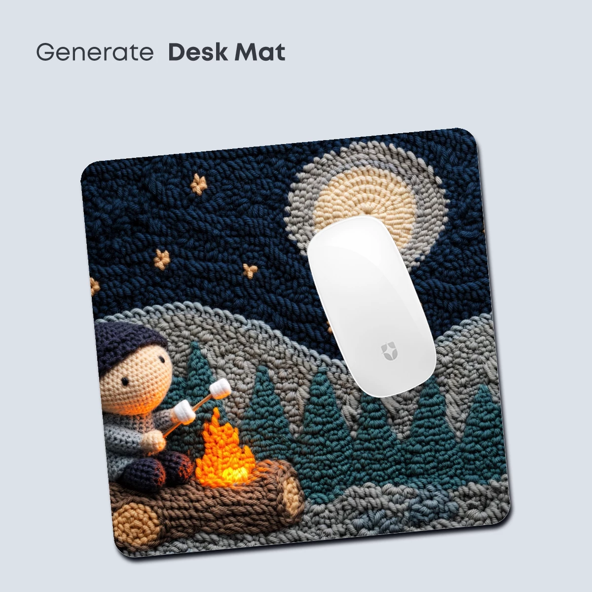 Crochet Night Campfire: Cozy Moonlit Adventure - Image 4