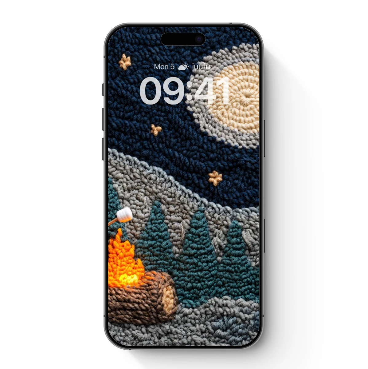 Crochet Night Campfire: Cozy Moonlit Adventure