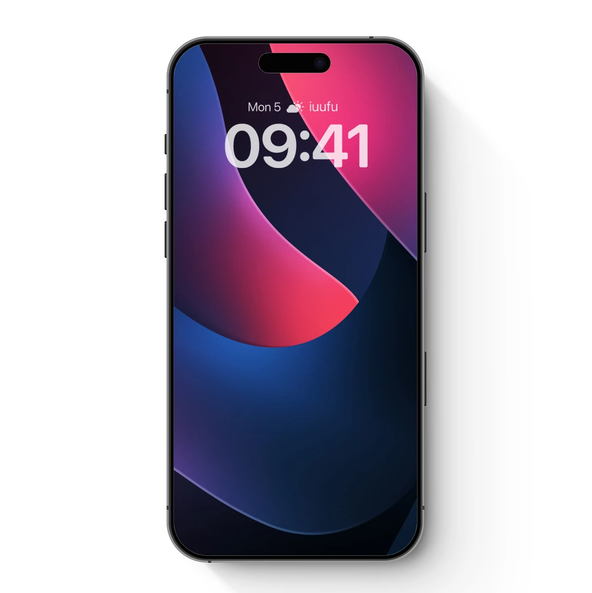 Abstract Fusion: Scarlet and Indigo Waves