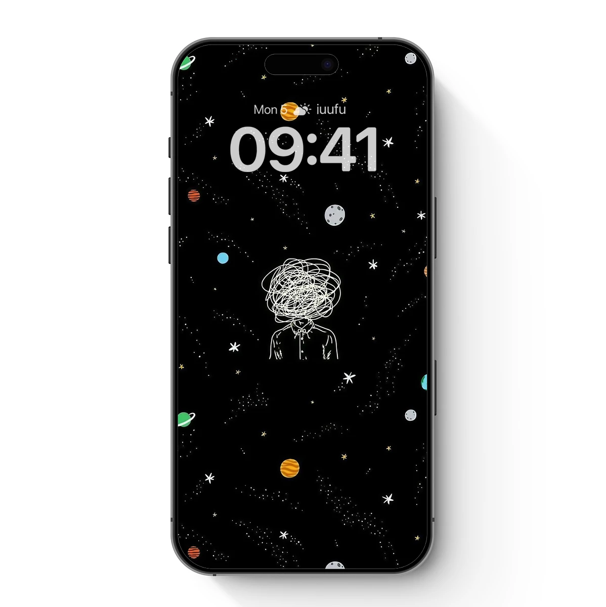 Cosmic Chaos: Scribbled Mind in Space