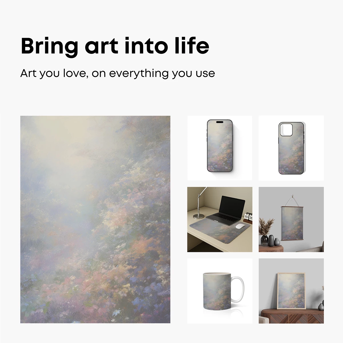 Misty Floral Symphony - Image 2