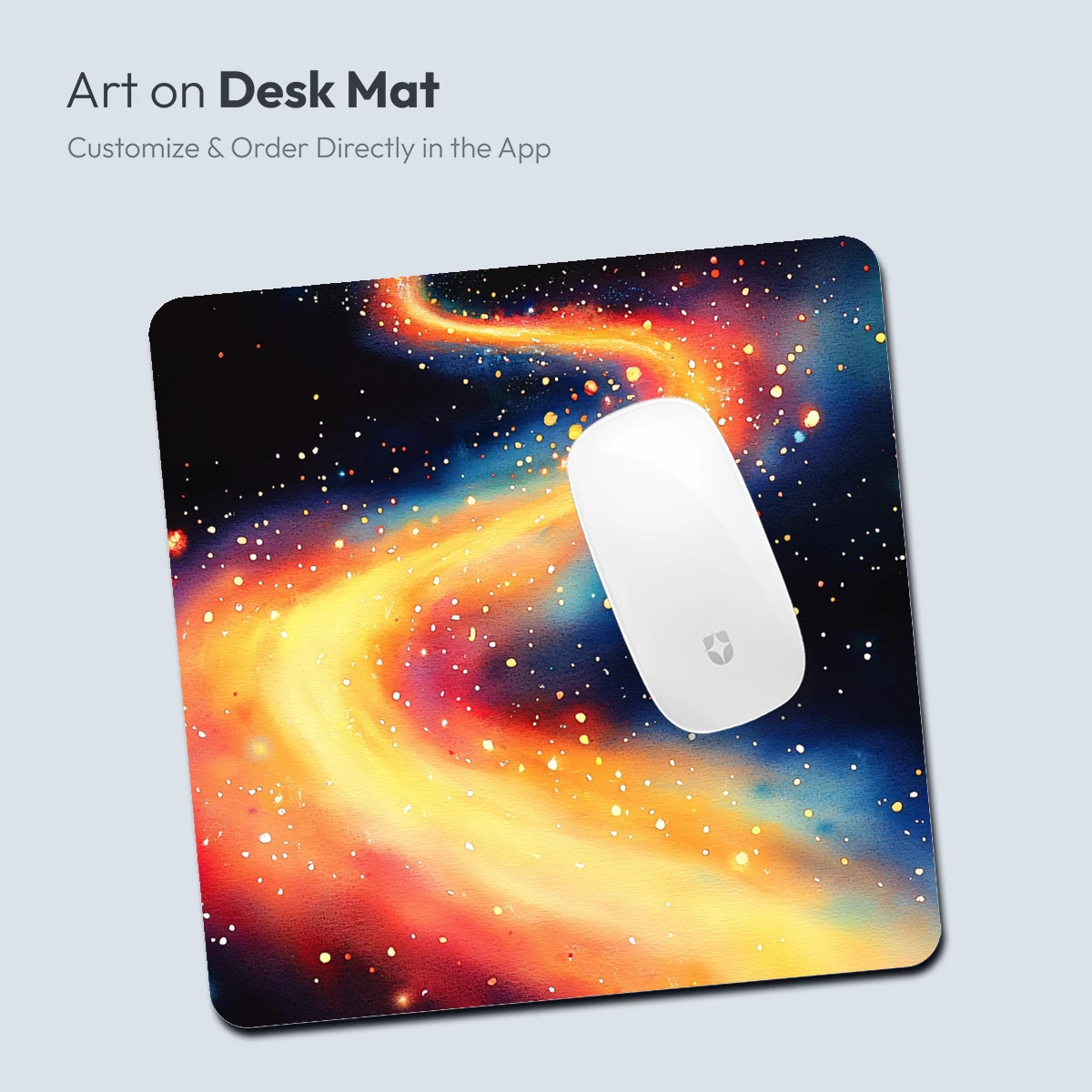 Cosmic Fire Ribbon: A Celestial Dance of Light and Color - Image 4